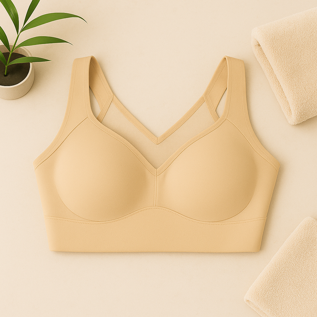 Care. – Der BH zur Korrektur der Körperhaltung