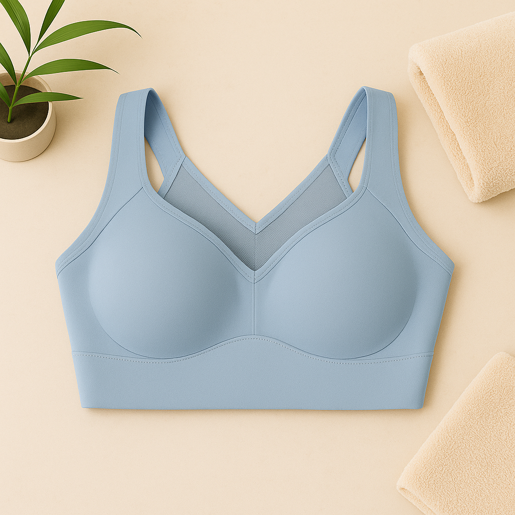 Care. – Der BH zur Korrektur der Körperhaltung