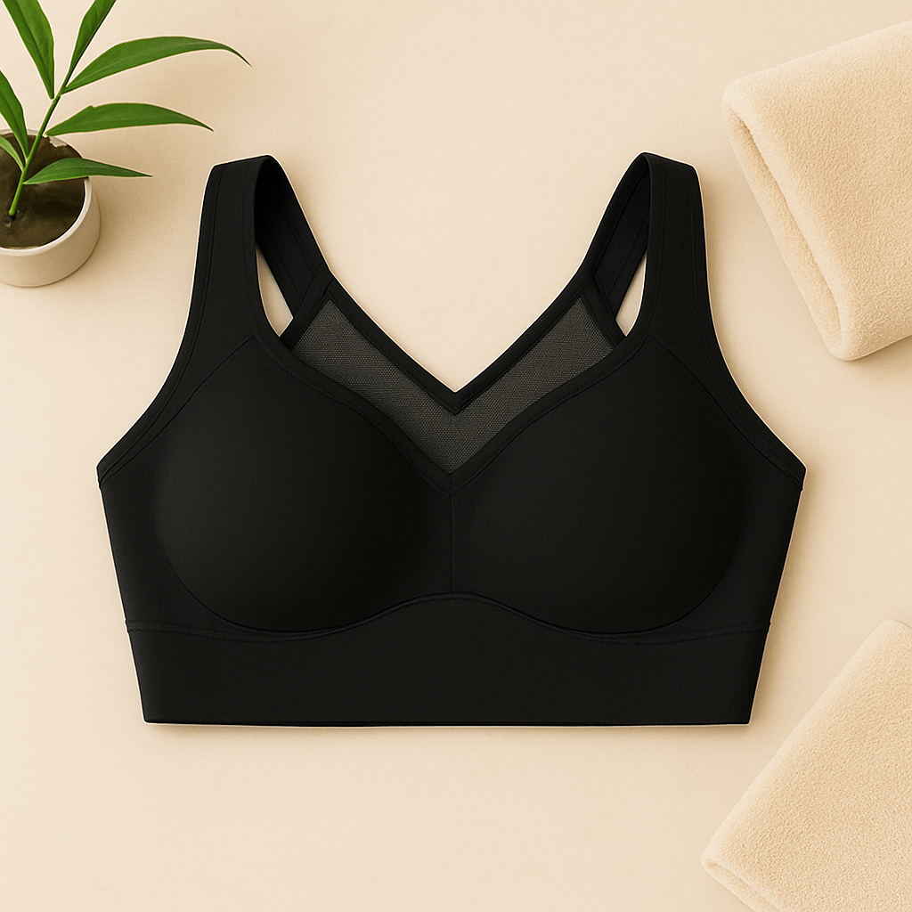 Care. – Der BH zur Korrektur der Körperhaltung