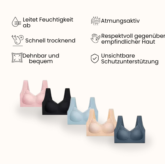 Care. – Der BH zur Korrektur der Körperhaltung